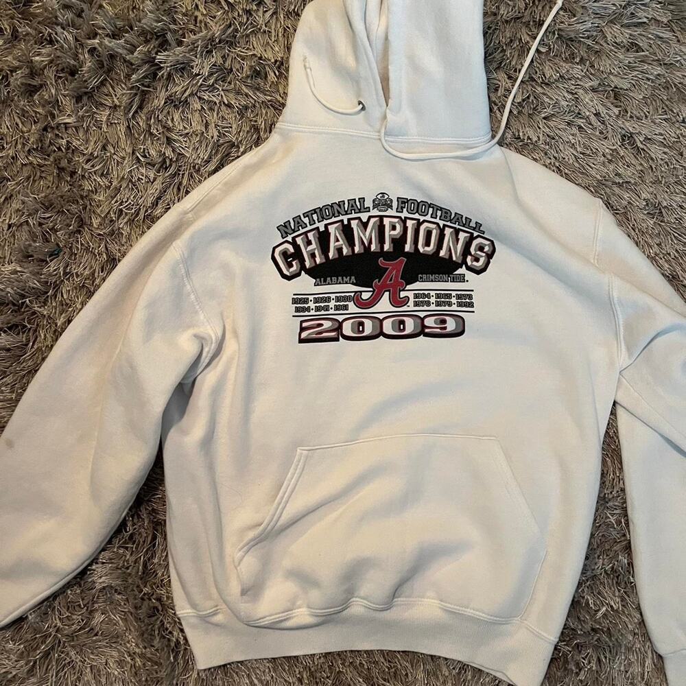 White university of alabama hoodie